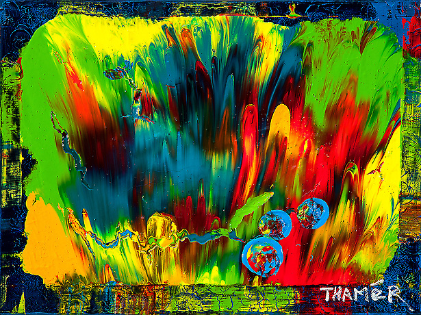 'Farbglühen' von Franco Thamér